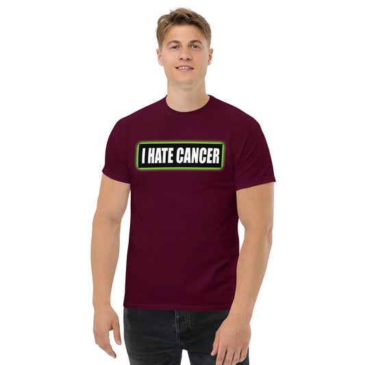 I hate cancer - Men's classic tee