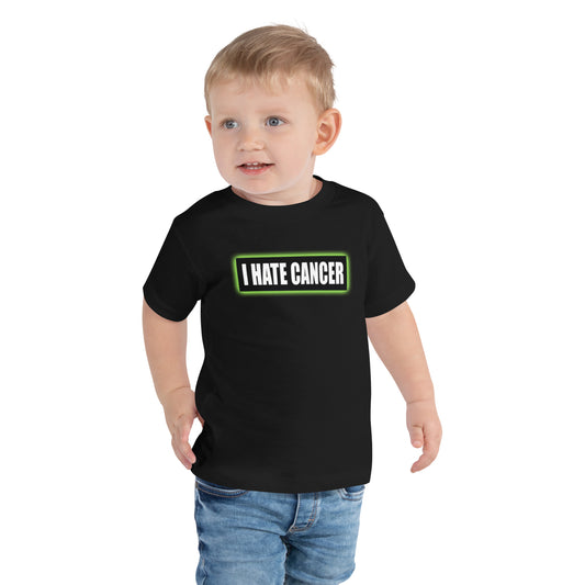 I Hate Cancer - Toddler Short Sleeve Tee